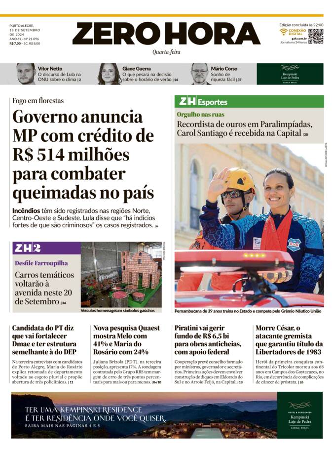 Capa Jornal Impresso