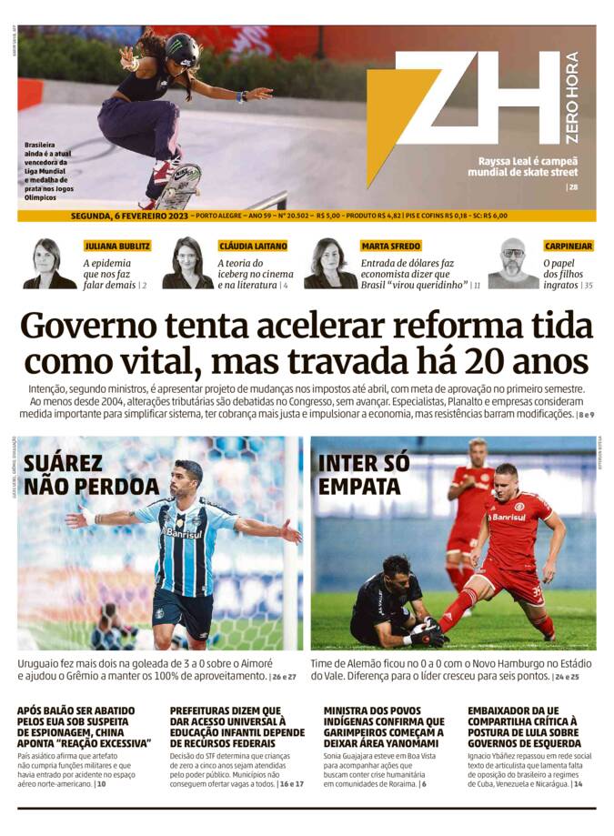 Capa Jornal Impresso