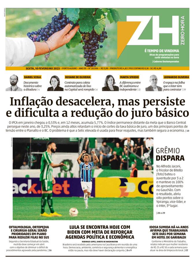 Capa Jornal Impresso