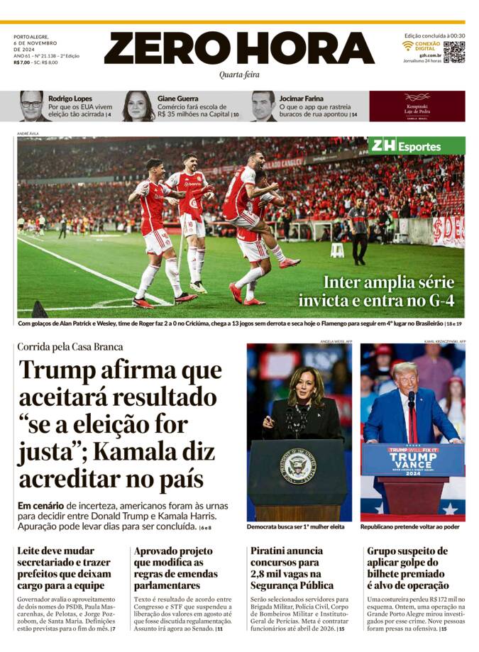 Capa Jornal Impresso