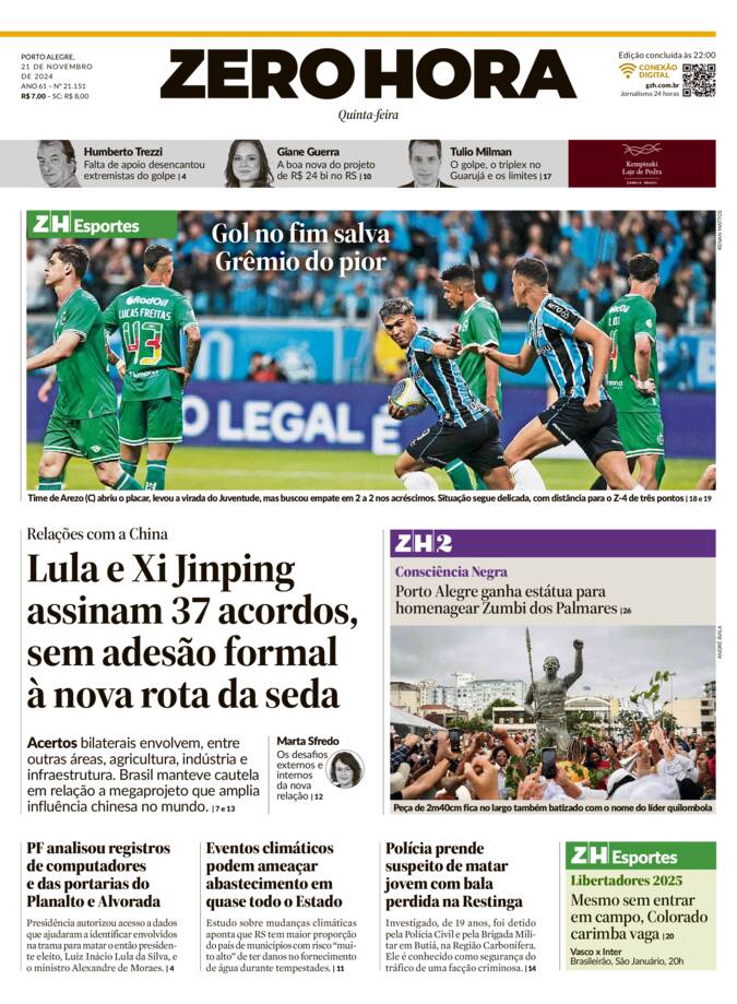 Capa Jornal Impresso