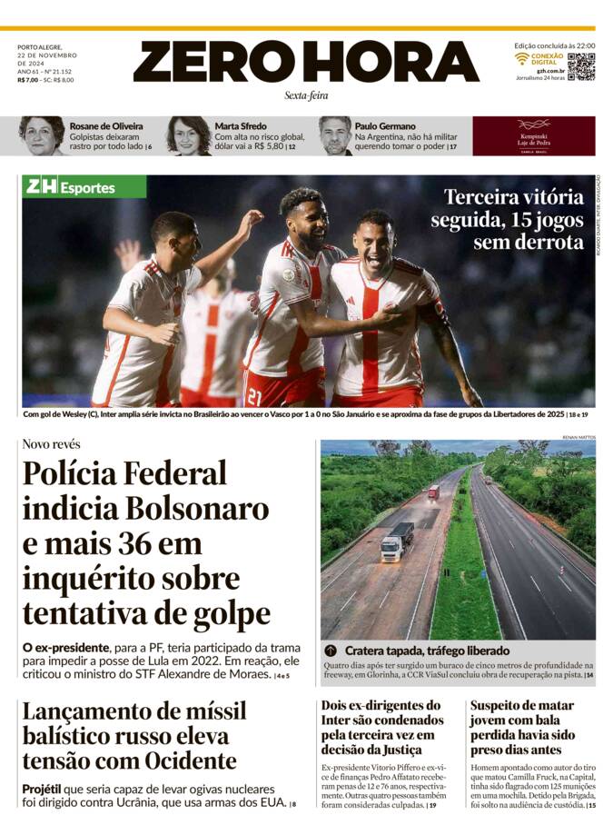 Capa Jornal Impresso