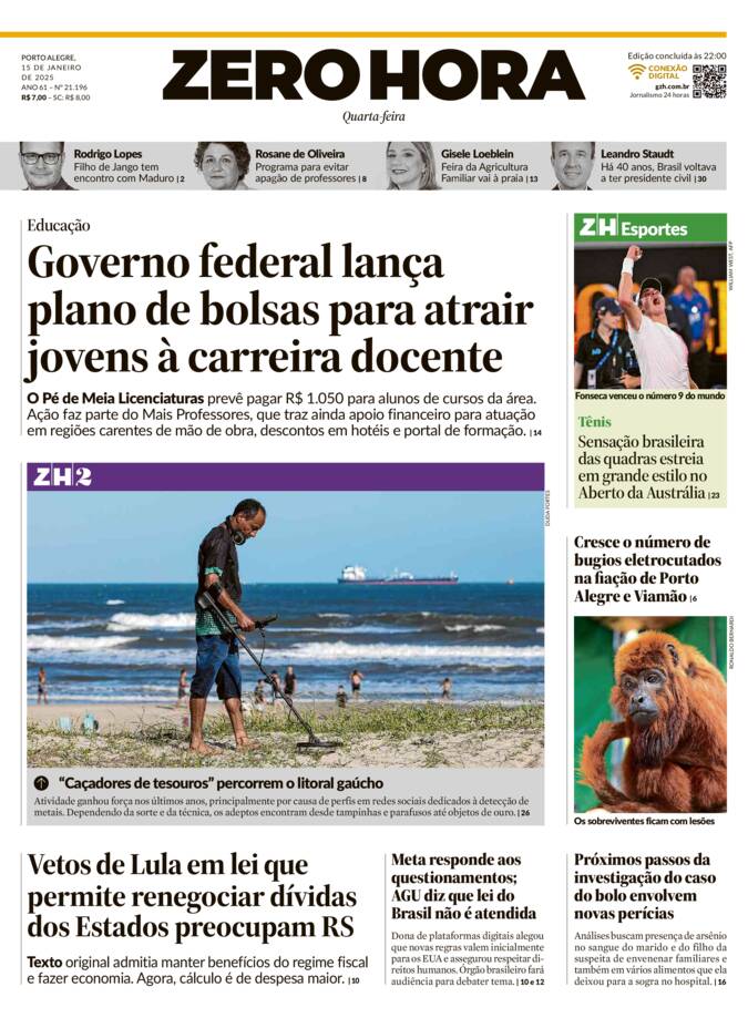 Capa Jornal Impresso