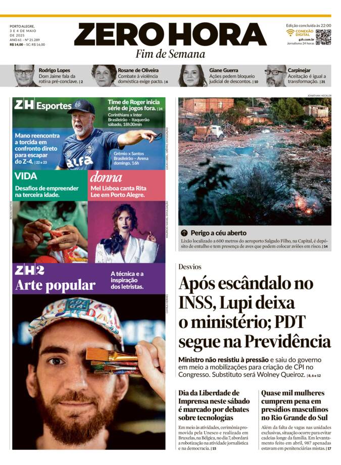 Capa Jornal Impresso