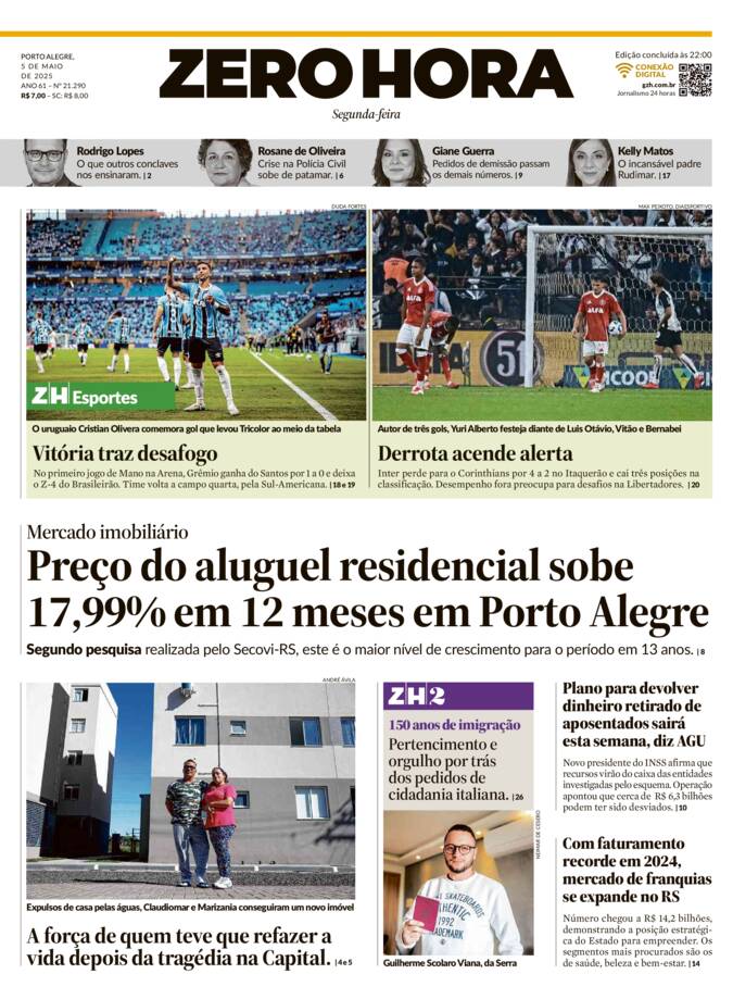 Capa Jornal Impresso