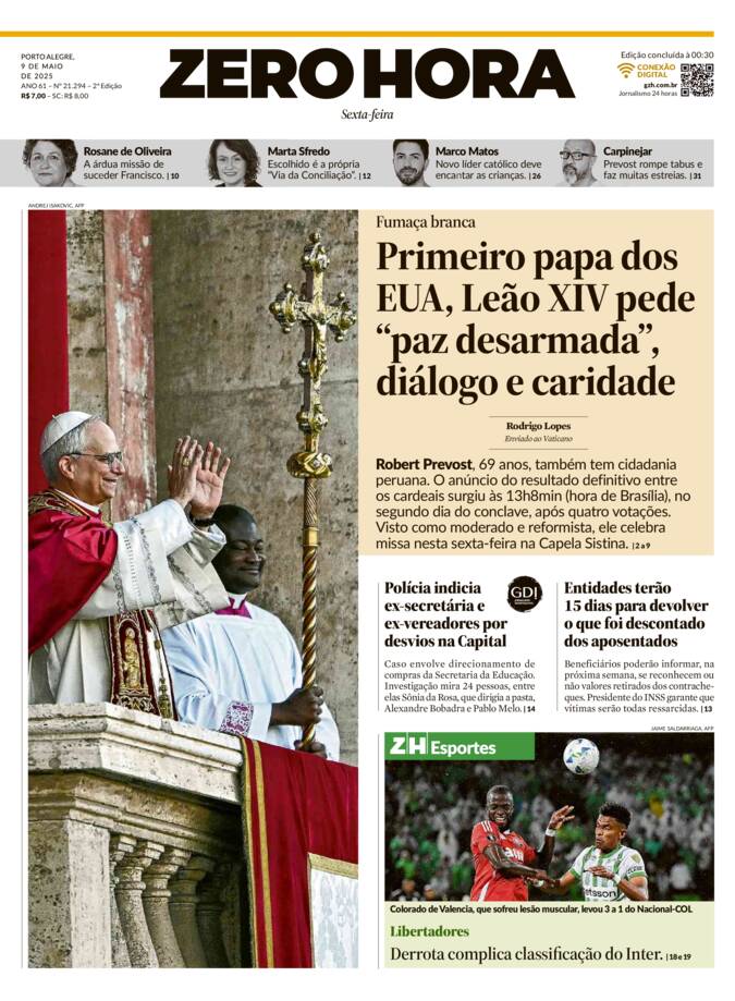 Capa Jornal Impresso