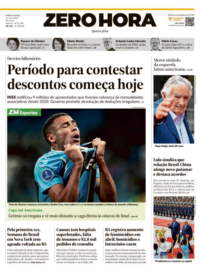 Capa Jornal Impresso