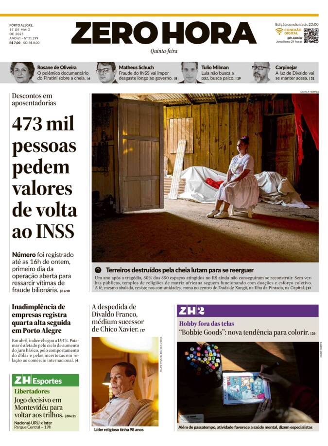 Capa Jornal Impresso