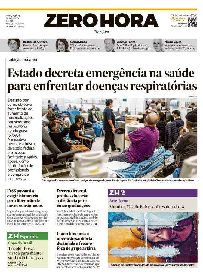 Capa Jornal Impresso