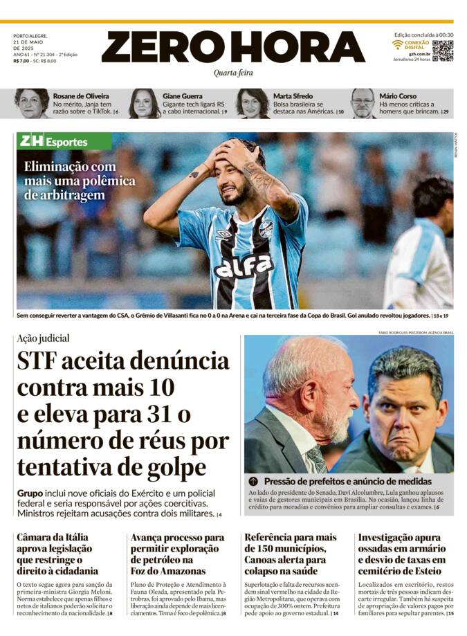 Capa Jornal Impresso