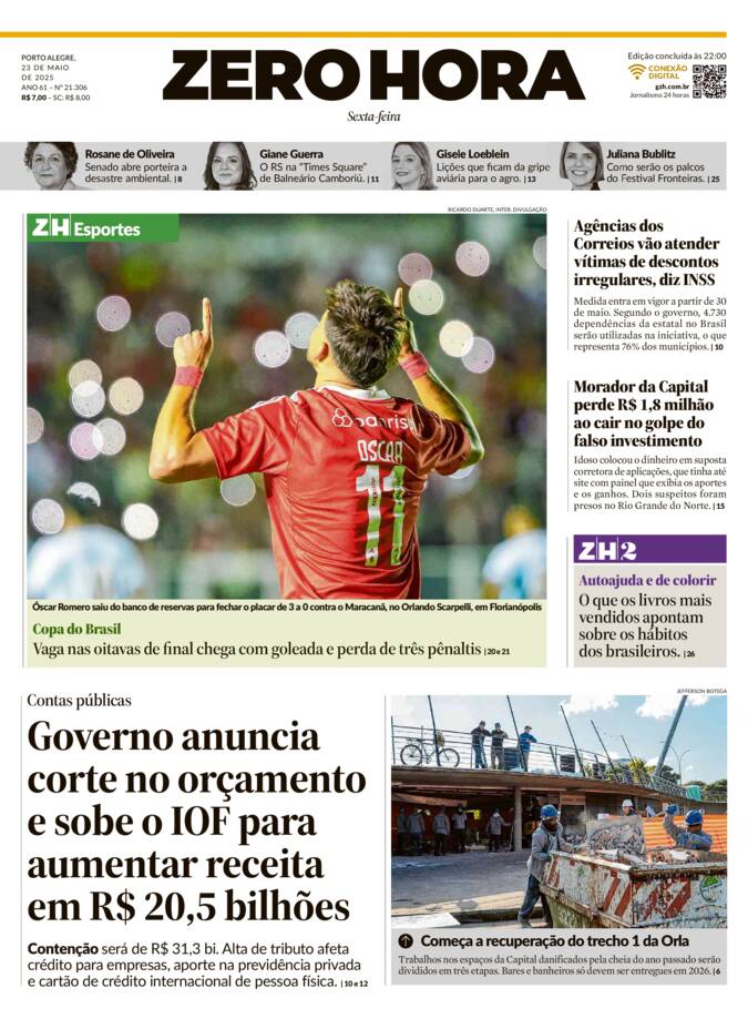 Capa Jornal Impresso