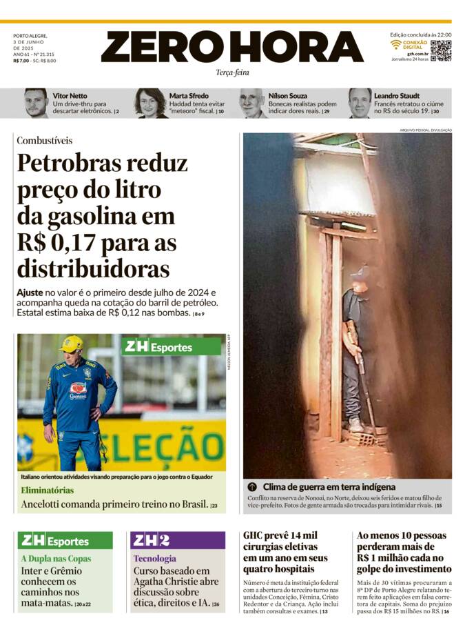 Capa Jornal Impresso