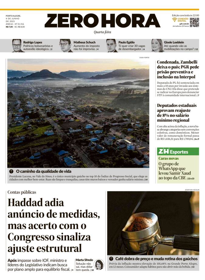 Capa Jornal Impresso