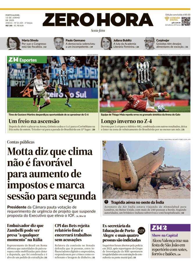 Capa Jornal Impresso