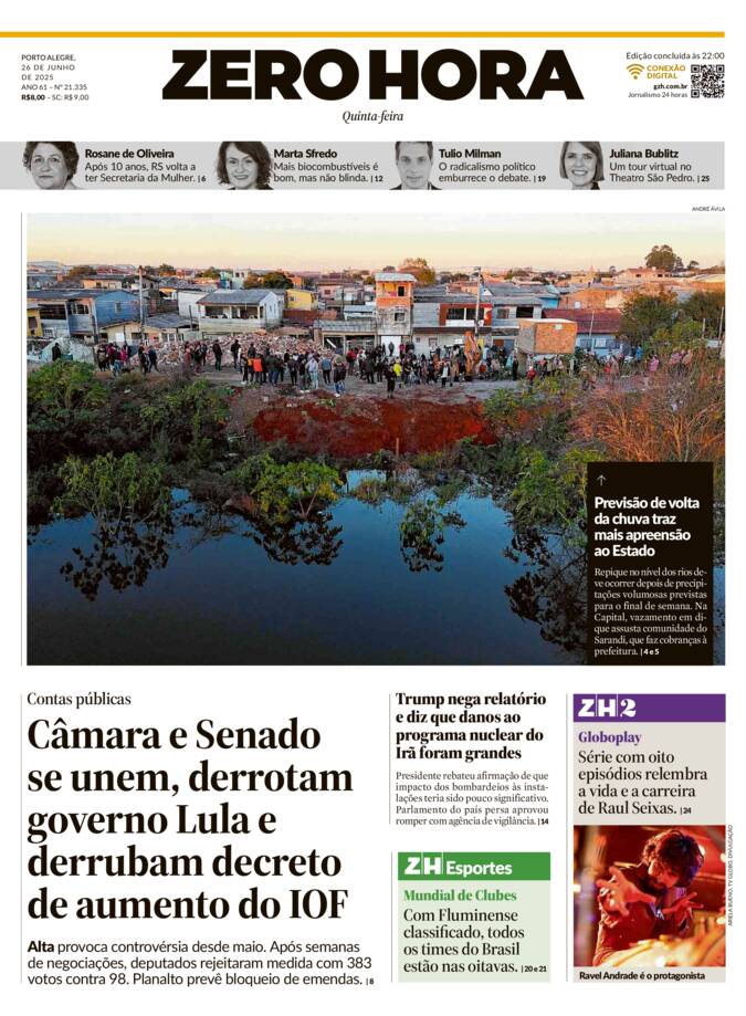 Capa Jornal Impresso