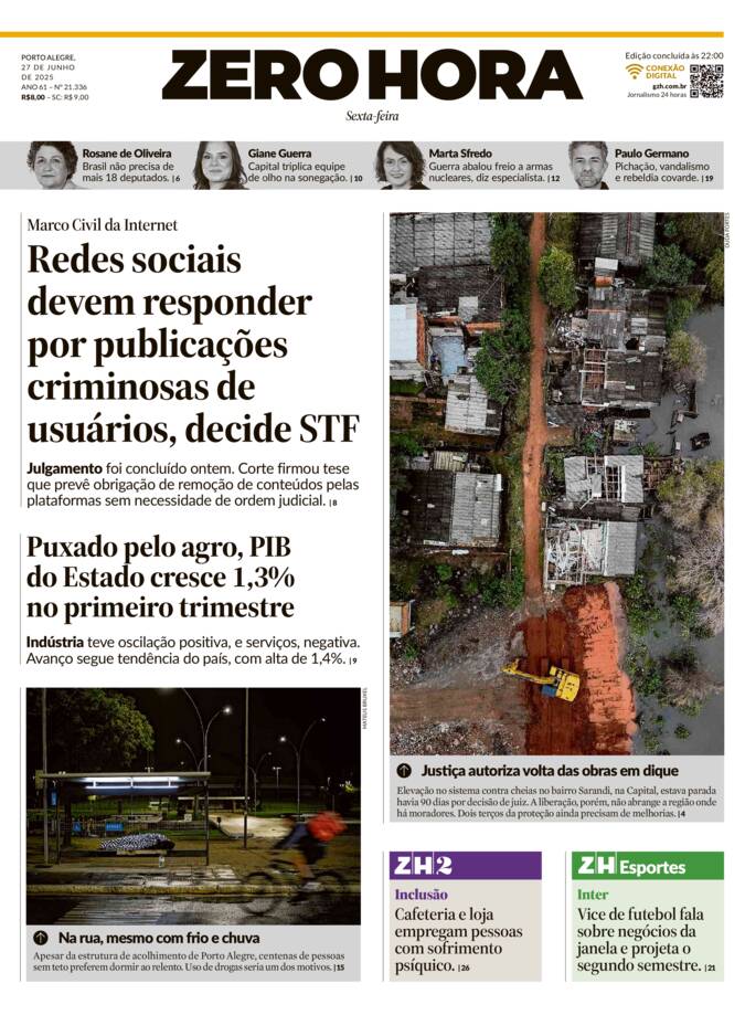 Capa Jornal Impresso