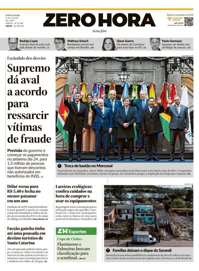 Capa Jornal Impresso