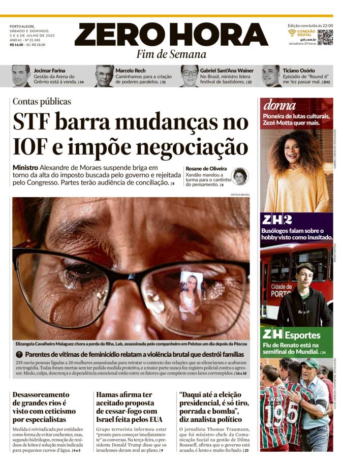 Capa Jornal Impresso