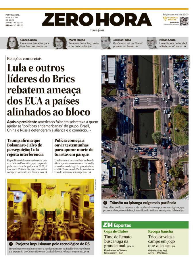 Capa Jornal Impresso