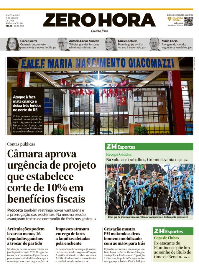 Capa Jornal Impresso
