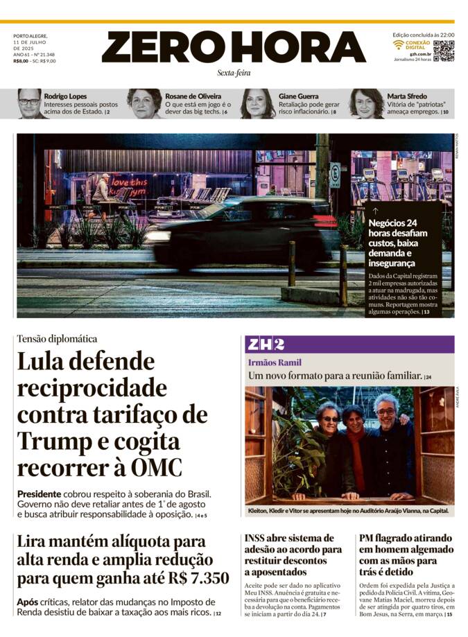 Capa Jornal Impresso