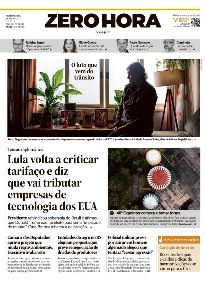 Capa Jornal Impresso