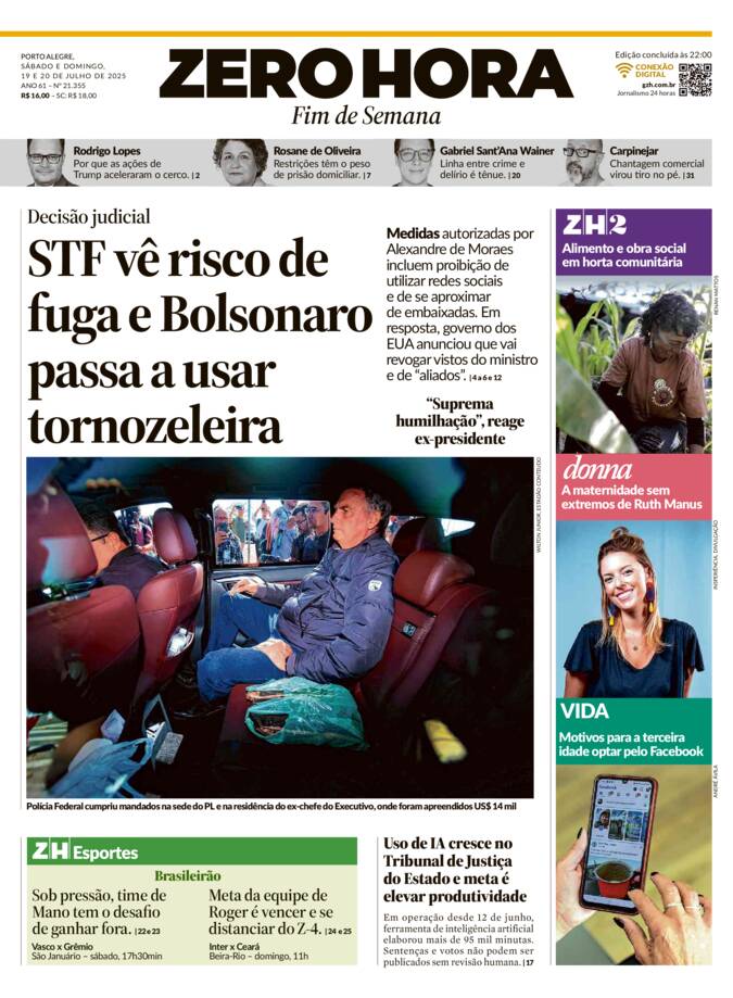 Capa Jornal Impresso