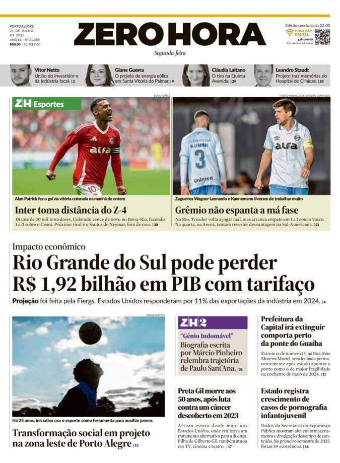 Capa Jornal Impresso