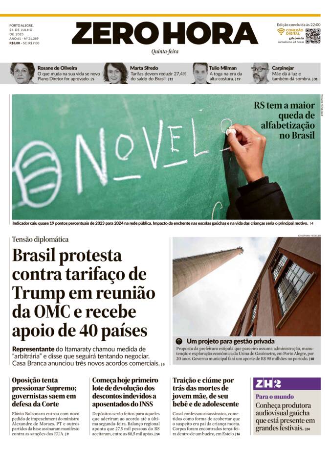 Capa Jornal Impresso