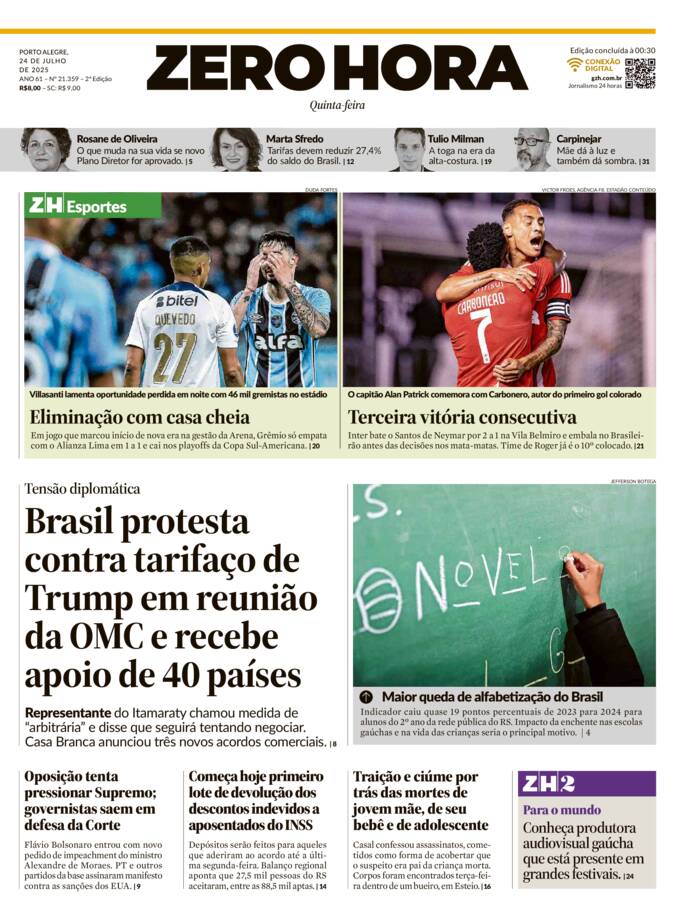 Capa Jornal Impresso