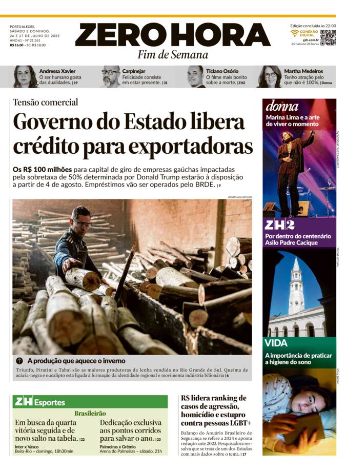 Capa Jornal Impresso
