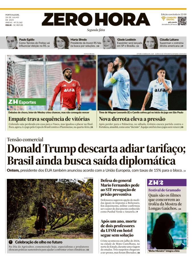 Capa Jornal Impresso