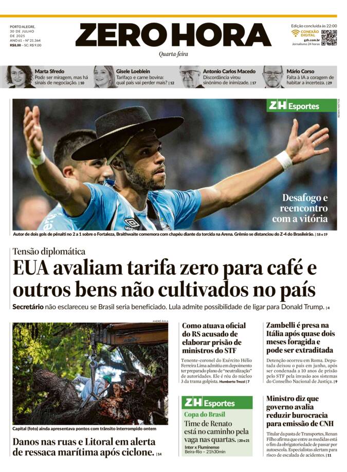 Capa Jornal Impresso