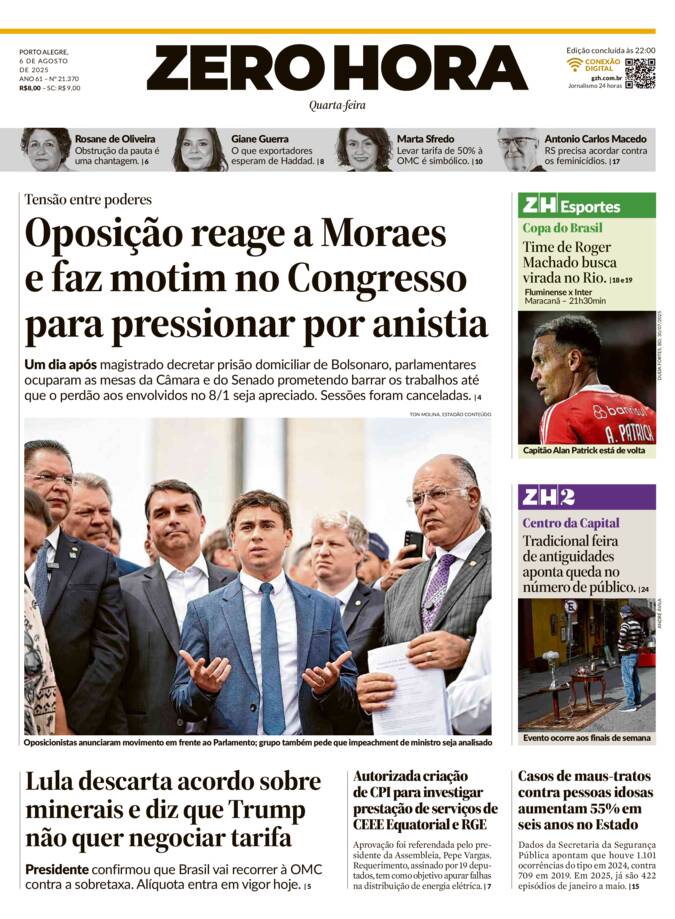 Capa Jornal Impresso