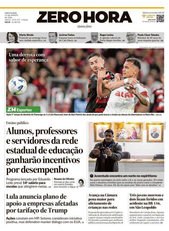 Capa Jornal Impresso