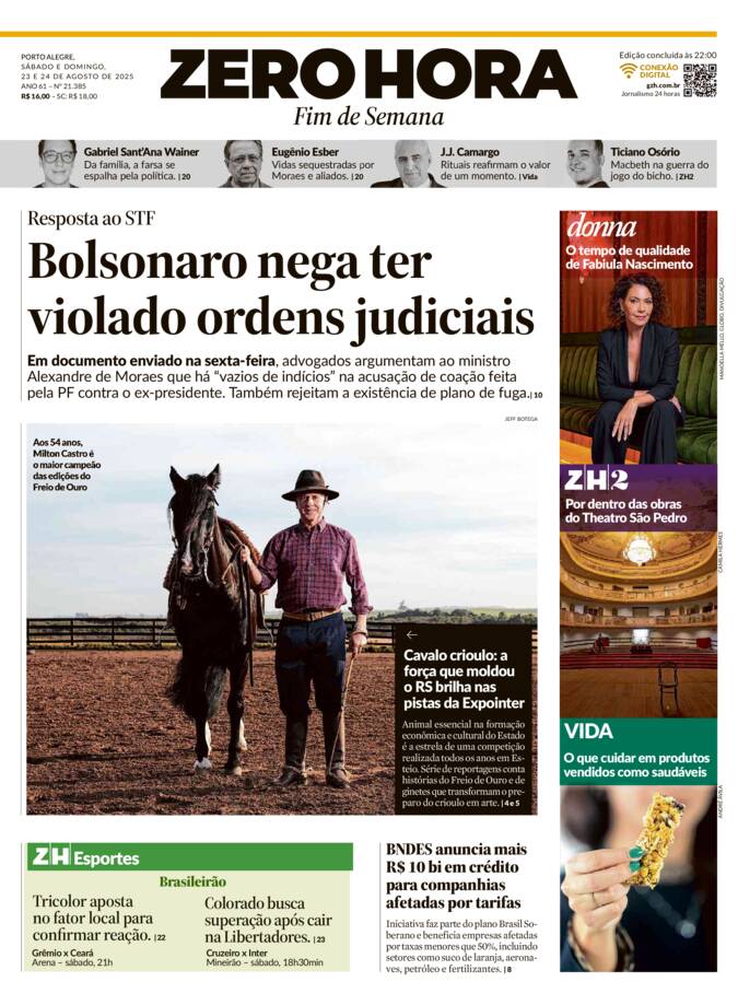 Capa Jornal Impresso