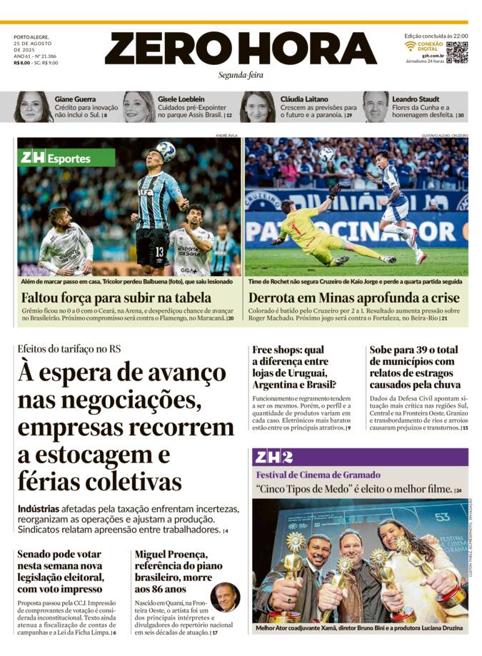 Capa Jornal Impresso