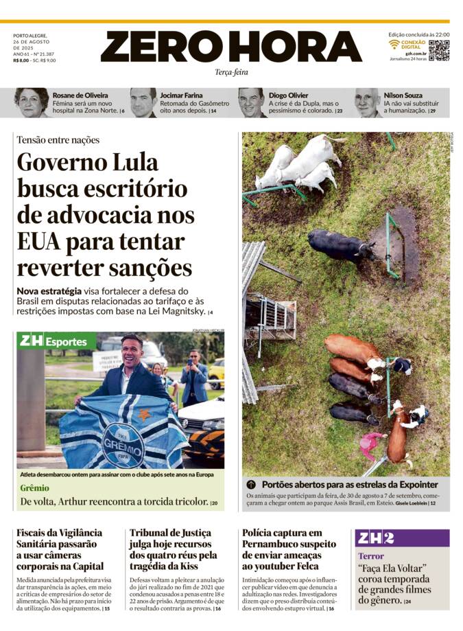 Capa Jornal Impresso