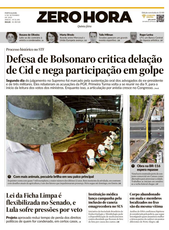 Capa Jornal Impresso