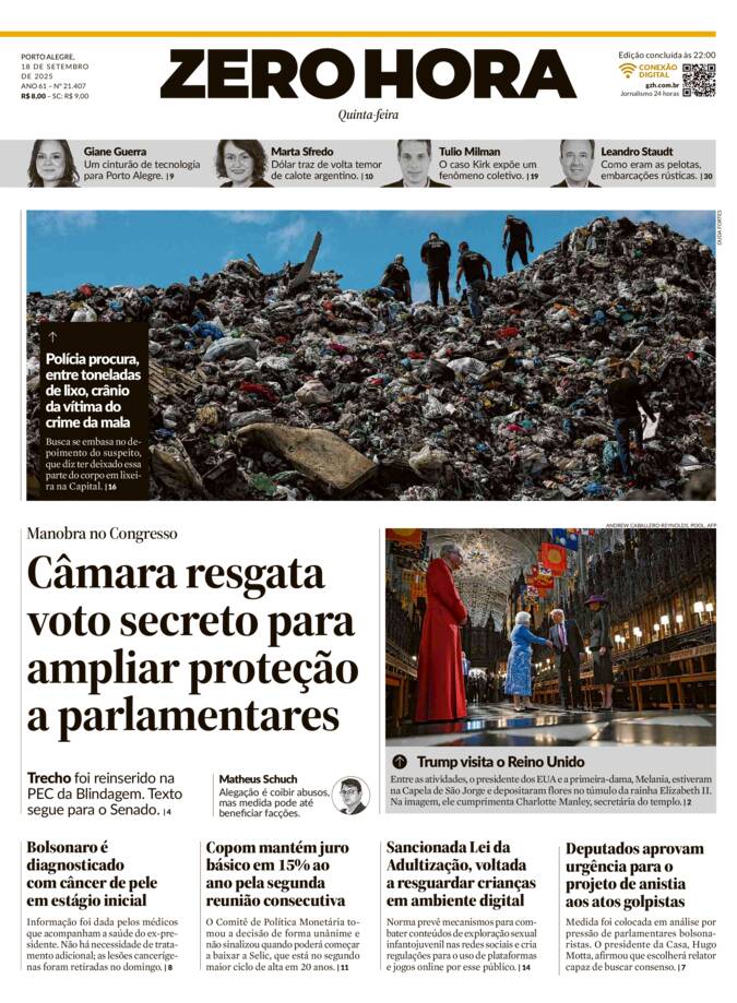 Capa Jornal Impresso
