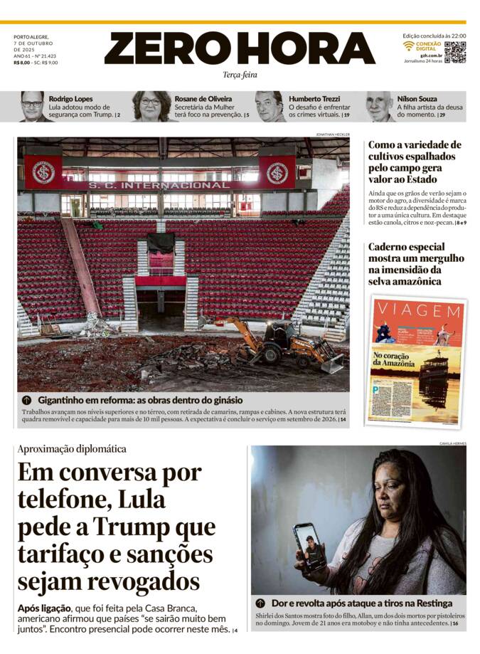 Capa Jornal Impresso