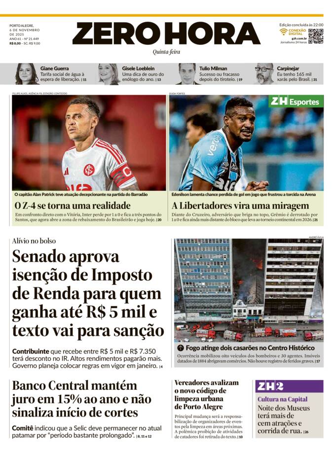 Capa Jornal Impresso