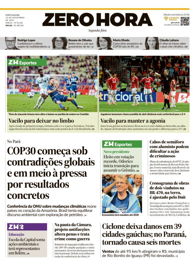 Capa Jornal Impresso