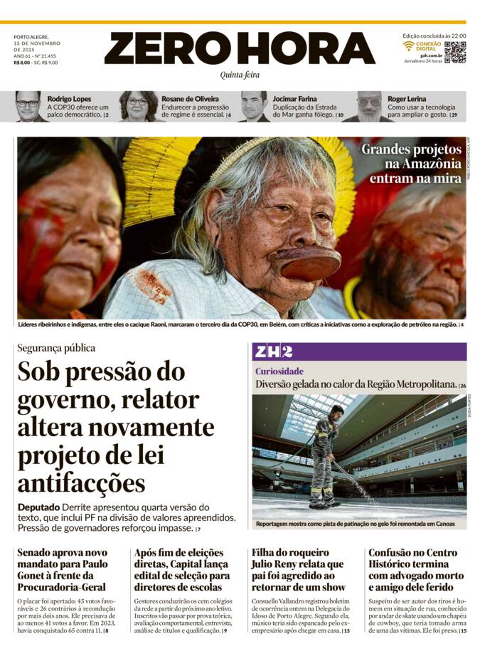 Capa Jornal Impresso