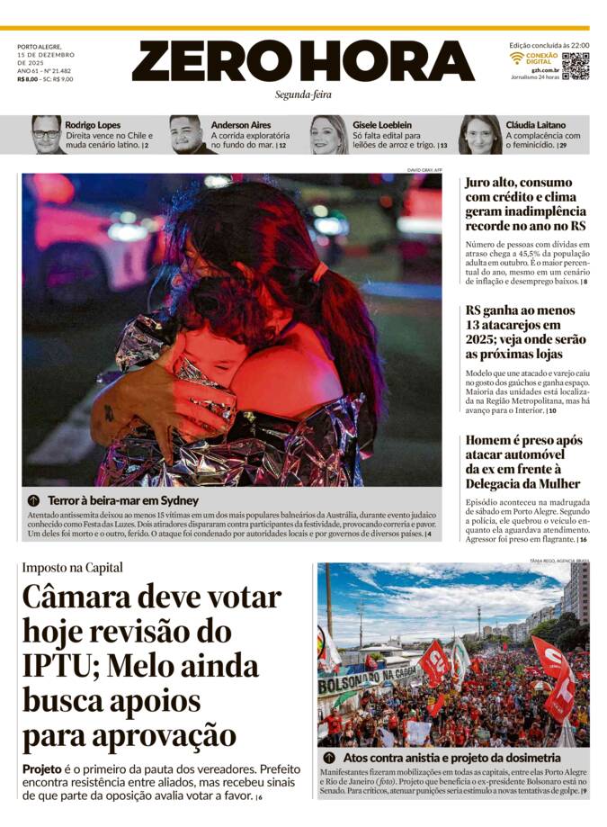Capa Jornal Impresso
