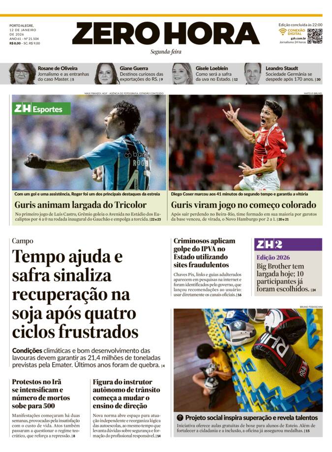 Capa Jornal Impresso