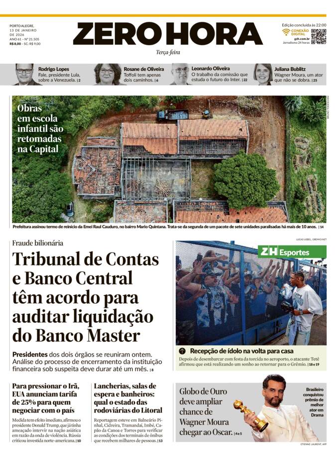 Capa Jornal Impresso