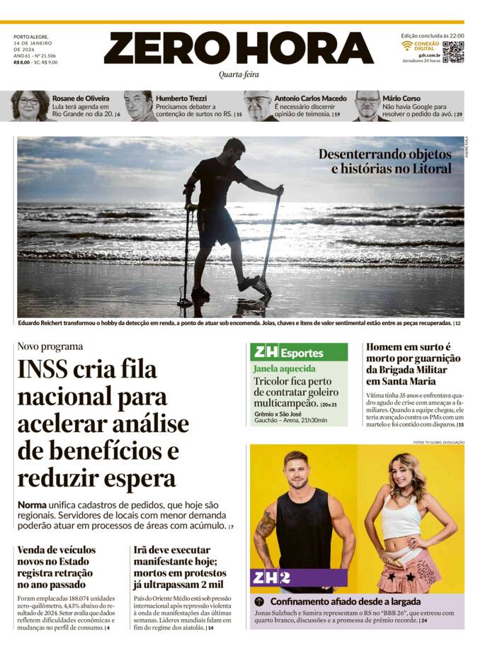 Capa Jornal Impresso