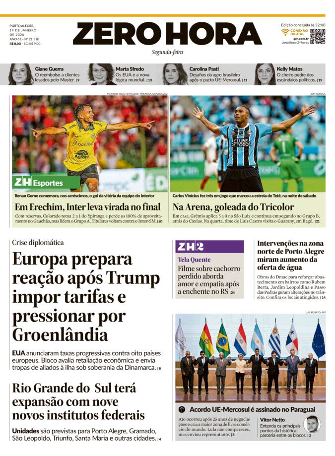 Capa Jornal Impresso