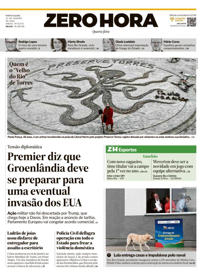 Capa Jornal Impresso